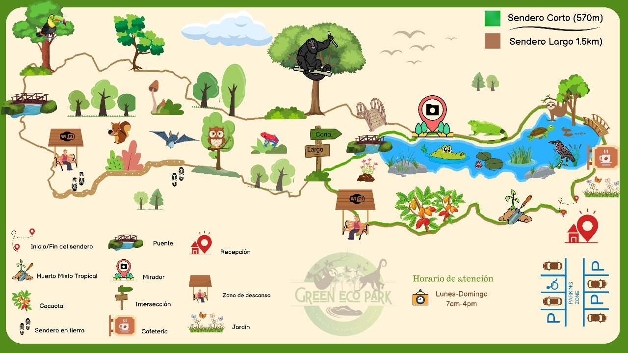 Green Eco Park Map